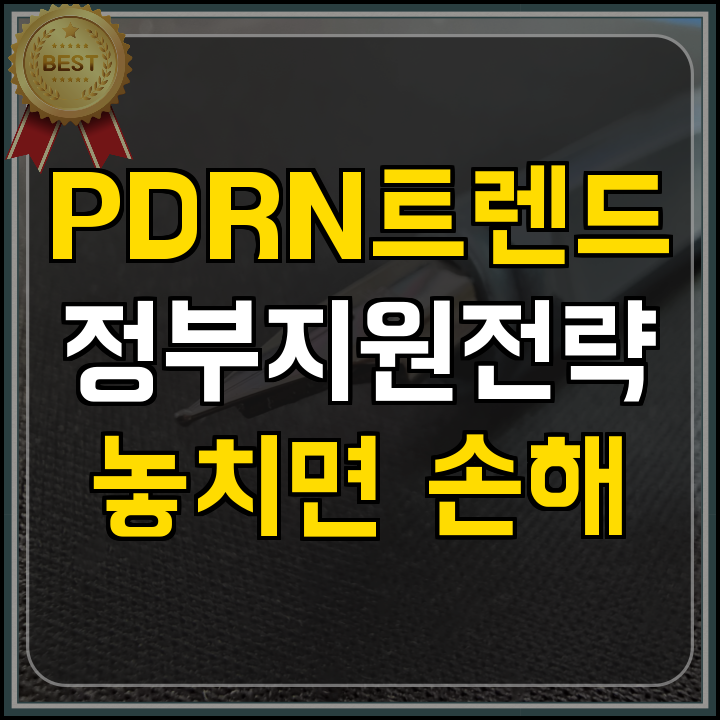 정부지원사업 PDRN 트렌드 활용 전략