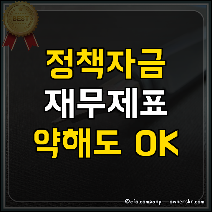담보 없이 가능한 중진공 정책자금 변경 공고