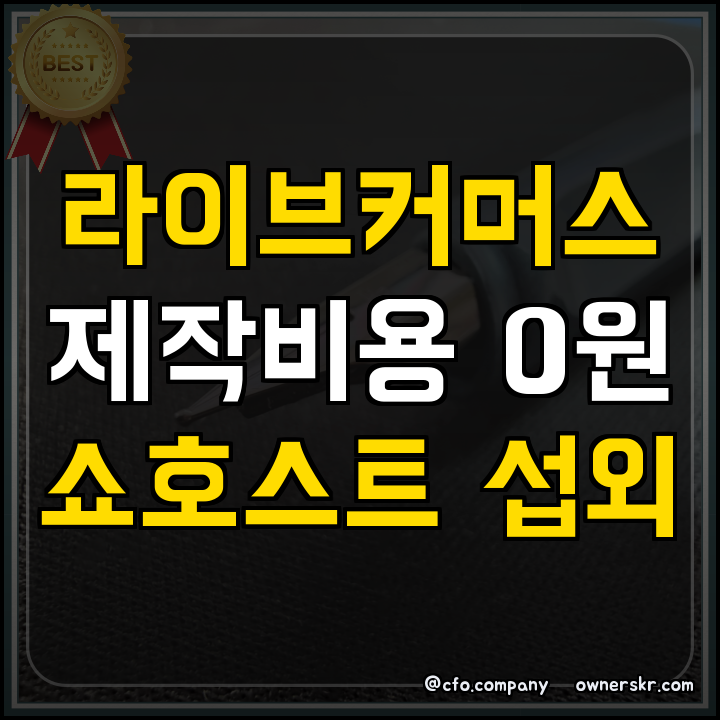 소상공인 라이브커머스 지원사업 핵심 정리